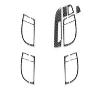Bekuyu Poignée Traction Porte Intérieure Voiture Garniture Couverture Cadre Poignée Porte Intérieure Voiture En Fiber Carbone Pour Q7 2007 2008 2009 2010 2011 2012 2013 2014 2015(Right drive hand)