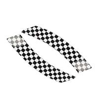 Bekuyu Poignée Traction Porte Intérieure Voiture Garniture De Protection Bol Poignée Porte Intérieure Pour VW Pour Coccinelle 2003 2004 2005 2006 2007 2008 2009 2010(Black and white)