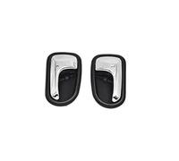 Bekuyu Poignée Traction Porte Intérieure Voiture Poignée Porte Intérieure Noire Et Chromée Pour Ford Pour Ranger Pour Lynx 1998 - 2006(1 Pair)