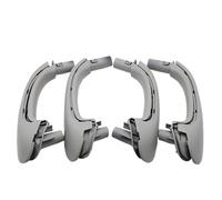 Bekuyu Poignée Traction Porte Intérieure Voiture Pour Mercedes Pour Benz W203 2000-2007 Ensemble Poignées Traction Porte Avant Gauche Et Droite Intérieure Voiture(Grey 4-piece)