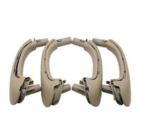 Bekuyu Poignée Traction Porte Intérieure Voiture Pour Mercedes Pour Benz W203 2000-2007 Ensemble Poignées Traction Porte Avant Gauche Et Droite Intérieure Voiture(Beige 4-piece)