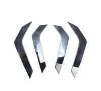Bekuyu Poignée Traction Porte Intérieure Voiture Pour VW Pour T-cross Pour Tcross 2018 2019 2020 2021 2022 2023 Bandes Garniture Couverture D'accoudoir Poignée Porte Intérieure Voiture(Steel Silver)