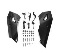 Bekuyu pour CB1000 pour Hornet 2025 pour CB1000R 2024 Cache-Moteur De Moto Protection du Châssis Inférieur Protection D'échappement(Black)