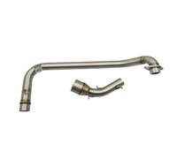 Bekuyu pour M3 pour GROM MSX 125 MSX125 2012-2016 Système Complet D'échappement De Moto Modifié Tuyau De Liaison Avant Et Central