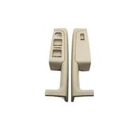 Bekuyu Pour Skoda Pour Superb 2008-2013 3TD867158A Poignée Porte Intérieure Avant Arrière Voiture Accoudoir Cadre Interrupteur Panneau Commande Garniture (2PCS-Beige)
