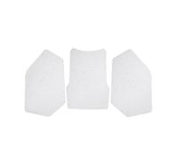 Bekuyu Protection Antidérapante Réservoir D'huile Et Genouillère Latérale Moto pour Suzuki pour V-Strom pour Vstrom DL 250 DL250 2017-2022 (Blanc)