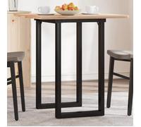 BEL-ACHAT* Base pour table Pieds de table à manger - Facile à installer - cadre en O 60x40x73 cm acier Prom11504584
