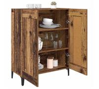 BEL-ACHAT* Buffet - Bahut Meuble Enfilade - Fonction d'affichage, Bois Ancien 69,5x34x90 cm - Bois d'ingénierie Prom23930497