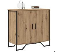 BEL-ACHAT* Buffet - Bahut Meuble Enfilade - Fonction d'affichage, Marron 78x35.5x74.5 cm - Bois d'ingénierie Prom99799737