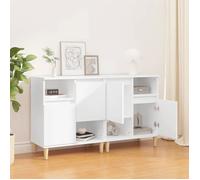 BEL-ACHAT* Buffets - Bahut Meuble Enfilade - Fonction d'affichage - Lot de 2 - blanc 60x35x70 cm - Bois d'ingénierie Prom18189734