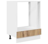 BEL-ACHAT* Meuble de stockage Moderne - design bas - Colonne Armoire de four Riga chêne artisanal 60x46x81,5cm @Promo9295307