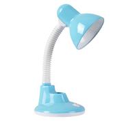 BEL AIR HOME - Lampe de Bureau Flexo BABY | Design Élégant en Métal | Idéale pour Étude et Travail | Compatible 1xE27, Métal, (BLEU)