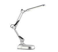 BEL AIR HOME - Lampe de Bureau LED 10W Articulée | 3 Températures de Lumière 3000-4000-6000K | Tactile pour Enfants et Bureau, Métal (ARGENT)