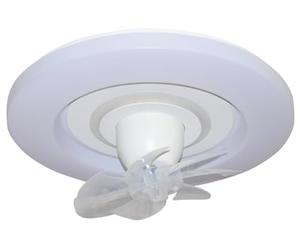 BEL AIR HOME - Ventilateur Plafonnier RAKI Avec Moteur CC et Lumière LED 80 W - Télécommande, 4 Vitesses Pour Été et Hiver (50 cm MOVE)