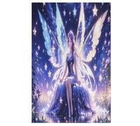 bel Ange Puzzle en Bois 1000 Pièces pour Adultes Et Enfants, Puzzles Impossible, Jeu De Patience Coloré, À Partir De 12 Ans （78×53cm）