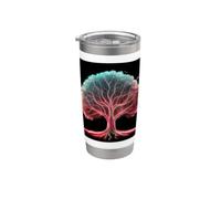 Bel arbre magique Gobelet isotherme en acier inoxydable double paroi