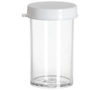 Bel-art polystyrène Scienceware Fiole avec Snap Cap, 7 Dram (Pack of 144), claire, 144