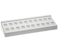 bel-art produits 185150000 Spectro Cuvette Moyeu de, Polypropylène, 20 Place