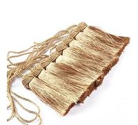 Bel Avenir Lot de 8 pompons en polyester colorés pour loisirs créatifs (doré)