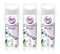 Bel Face & Body cotons démaquillants conditionnement avantageux 3x70 pcs