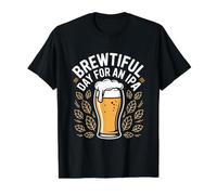 Bel Jour pour Une célébration du Verre de houblon de bière IPA T-Shirt Graphique avec Valeur