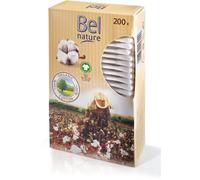 Bel Nature – Cotons-tiges en coton biologique – 200 unités