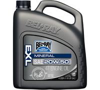 Bel-ray Exl 20w-50 4-stroke Mineral 4l Motor Oil Clair