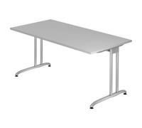 BELA 16 S | Bureau - Gris 160 x 80