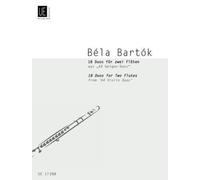 BELA BARTOK - 18 Duos for 2 Flutes from 44 violin duos