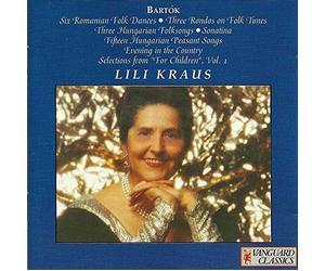 Béla Bartok / 6 Romanian Folk Dances / 3 Rondos on Folk Tunes / 3 Hungarian Folksongs / Sonatina 15 Hungarian Peasant Songs / Evening in the Country / Selections from for Children, vol 1