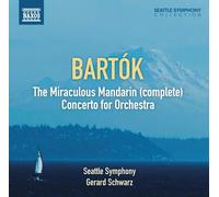 BELA BARTÓK Miraculous Mandarin Comp Concerto for Orch (CD)