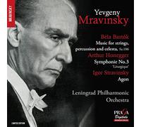 Yevgeny Mravinsky – Bartòk, Honegger et Stravinsky – CD