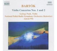Bela Bartok Violin Concertos (CD) Album