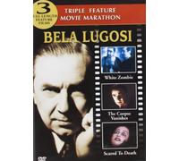 Bela Lugosi – Coffret triple (White Zombie, The Corpse Vanishes, Scared to Death)