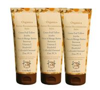 Belan Belano Balm Glow avec farine d'avoine colloïdale, baume de reconstruction de la barrière de suif 3 oz, apaise et reconstitue la peau sèche (3PC)
