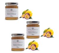 Belberry® | Confiture Mango et Maracuja - 3 x 215 gr | Conserve Mango et Fruit Passion Aromatique et Exotique Spalmable sur Pain grillé, pour Yaourt et Gâteaux