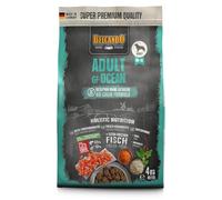 BELCANDO Adult GF Ocean Nourriture pour chien sans céréales [4 kg] | Nourriture sèche pure sans céréales avec poisson | Aliment complet pour chiens adultes à partir de 1 an