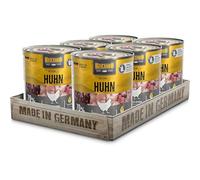 BELCANDO Baseline Poulet [6x800g] Alimentation Humide en boîte pour Les Chiens | sans céréales | 70% Viande & abats | Aliment Complet pour Chiens Adultes