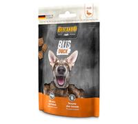 Belcando Bities Duck | Pack de 4 | 4 x 90 g | Snack pour Chiens | avec Beaucoup de Viande | Une Seule Source de protéines animales | sans céréales | sans Sucre ajouté