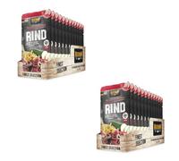 Belcando Finest Selection Adult Boeuf avec Spätzle et Courgette | Pack Double | 2 x 12 x 125 g | Nourriture humide pour chiens sensibles ou difficiles | Contient de l'huile de carthame pressée à froid