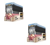 Belcando Finest Selection Adult Canard avec Riz et Canneberges | Pack Double | 2 x 12 x 125 g | Nourriture Humide pour Chiens sensibles ou Difficiles | Contient de l'huile de carthame pressée à Froid