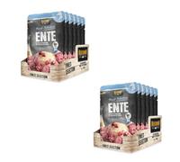 BELCANDO Sachets fraîcheurs [6x300g Canard avec Riz et airelles] | Nourriture Humide pour Chiens | Nourriture Humide complète en Sachet Individuel