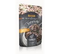 BELCANDO Mastercraft Topping Nourriture humide pour chiens avec dinde et persil 24x100 g