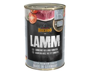 BELCANDO Pâtée d'agneau, riz et tomate 400 g
