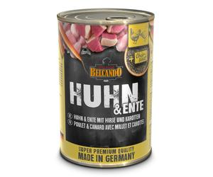 BELCANDO Pâtée de poulet, canard, millet et carottes 400 g