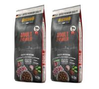 BELCANDO Power M-XL 25 kg (2x12.5 kg) Croquettes pour chiens très actifs et chiennes en période de reproduction
