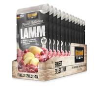 BELCANDO Sachets fraîcheurs [12x125g Agneau avec Pommes de Terre et canneberges] | Nourriture Humide pour Chiens | Nourriture Humide complète en Sachet Individuel