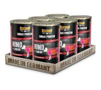 BELCANDO Single Protein Boîte [6x400g Bœuf] | Nourriture Humide monoprotéique pour Chiens | Nourriture Humide monoprotéique