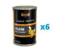 BELCANDO Single Protein Poulet 6x400 g nourriture humide pour chien