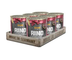 BELCANDO Super Premium Boîte [6x800g Bœuf avec Pommes de Terre et Pois] | Nourriture Humide pour Chiens | Nourriture Humide en boîte | Nourriture complète pour Chiens de Toutes Races
